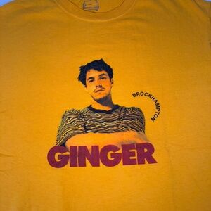 RARE Brockhampton Official Merch T-Shirt GInger Matt Chapman SZ M